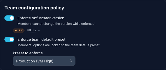 Config overrides